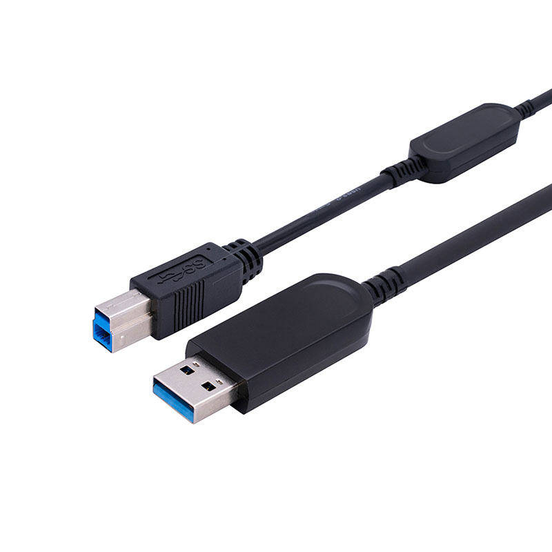 USB 3.1 AM-BM活动光缆向后兼容