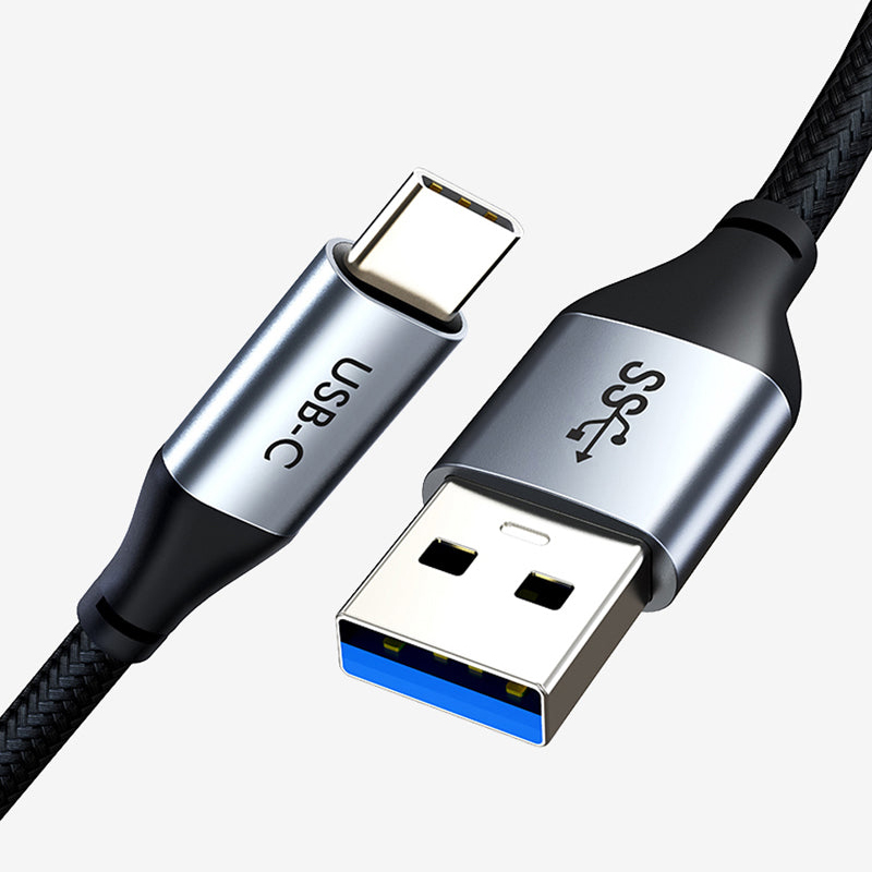 超高速5Gbps USB 3.0 A至USB C充电电缆